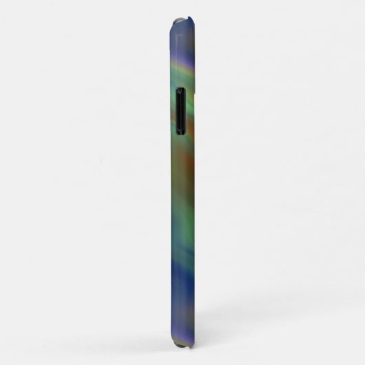 Donkere regenboogstalen Abstracte kleuren Case-Mate iPhone Case (Achterkant/rechts)