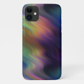 Donkere regenboogstalen Abstracte kleuren Case-Mate iPhone Case (Achterkant)