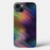 Donkere regenboogstalen Abstracte kleuren Case-Mate iPhone Case (Achterkant)