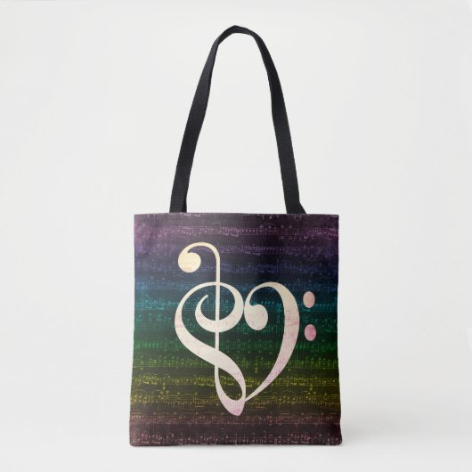 Donkere regenboogTas Tote Bag (Voorkant)