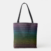 Donkere regenboogTas Tote Bag (Achterkant)
