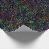 Donkere regenboogvanger cadeaupapier (Hoek)