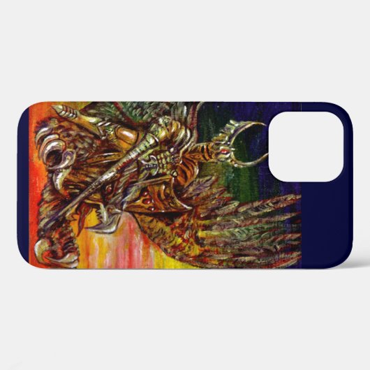 DONKERE RIDDER Case-Mate iPhone CASE (Achterkant (horizontaal))