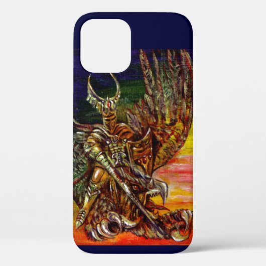 DONKERE RIDDER Case-Mate iPhone CASE (Achterkant)