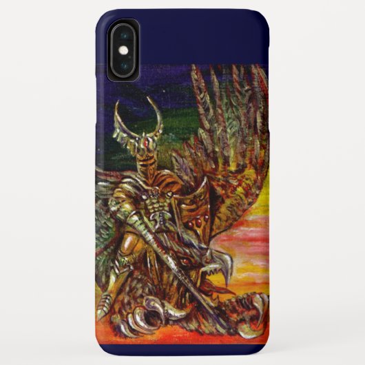 DONKERE RIDDER Case-Mate iPhone CASE (Achterkant)