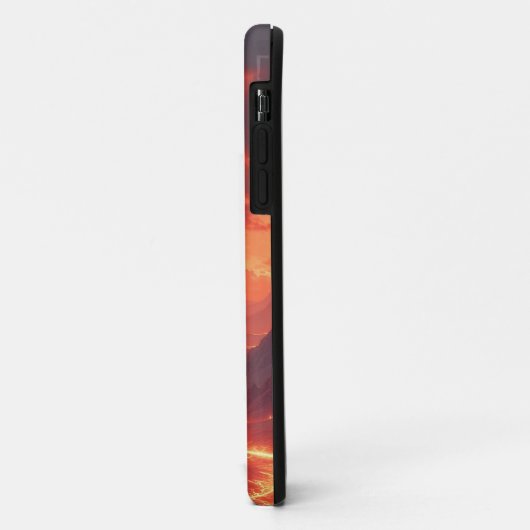 Donkere Ridder van Vlammen Case-Mate iPhone Case (Achterkant/links)
