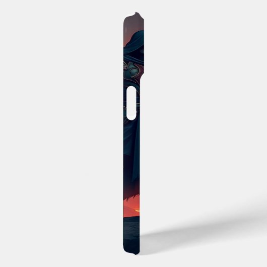 Donkere Ridder van Vlammen Case-Mate iPhone Case (Achterkant / Rechts)