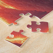 Donkere Ridder van Vlammen Legpuzzel (Zijkant)