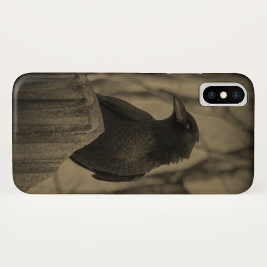 Donkere rij Case-Mate iPhone case (Achterkant (horizontaal))