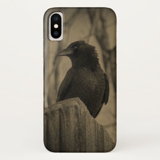 Donkere rij Case-Mate iPhone case (Achterkant)