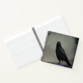 Donkere rij notitieboek (Binnen)