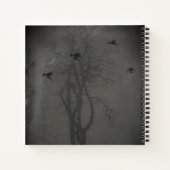 Donkere rij notitieboek (Achterkant)