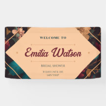 Donkere Rijk Bloemig Thema Bruidsfeest