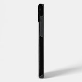 Donkere & Robuuste Stijl | Dunne blauwe lijn polit iPhone Hoesje (Linkerkant)