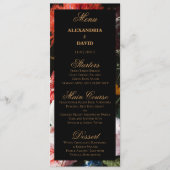 Donkere rode en zwarte Kaart van het Berichten Men (Voorkant)