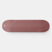 Donkere rode gradiënt HAMbWG Skateboard (Horizontaal)