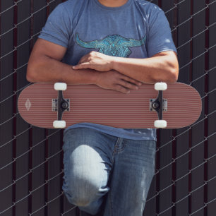 Donkere rode gradiënt HAMbWG Skateboard