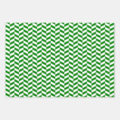 Donkere rode, groene en witte bladpapieren bladen inpakpapier vel (Voorkant 2)