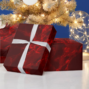 Donkere rode marmer cadeaupapier