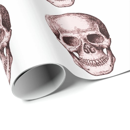 Donkere rode rommel cadeaupapier (Rol Hoek)