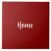 Donkere rode Sjabloon, , Tegeltje (Voorkant)