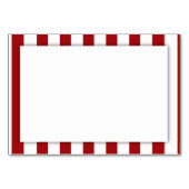 Donkere rode strepen (2e kleur toevoegen) kaart (Achterkant)