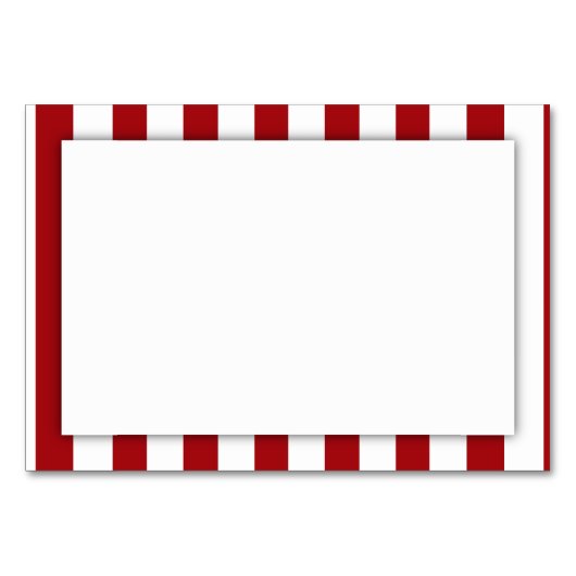 Donkere rode strepen (2e kleur toevoegen) kaart (Voorkant)