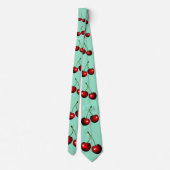 Donkere rode zoete kersen - Kies of voeg uw kleure Stropdas (Achterkant)