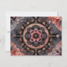 Donkere Romance Bourgogne Art Deco Bloemenzomer