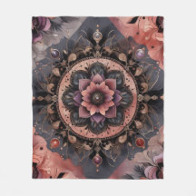 Donkere Romance Bourgogne Art Deco Bloemenzomer