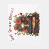 Donkere Romance geobsedeerd Fleece Deken (Voorkant)