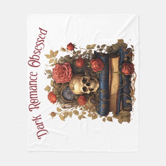 Donkere Romance geobsedeerd Fleece Deken (Voorkant)