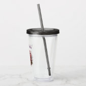 Donkere Romance Liefhebber Acryl Drinkbeker (Links)