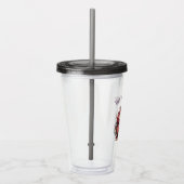 Donkere Romance Liefhebber Acryl Drinkbeker (Rechts)