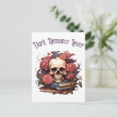 Donkere Romance Liefhebber Briefkaart (Staand voorkant)