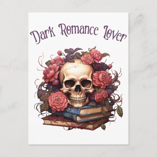 Donkere Romance Liefhebber Briefkaart (Voorkant)