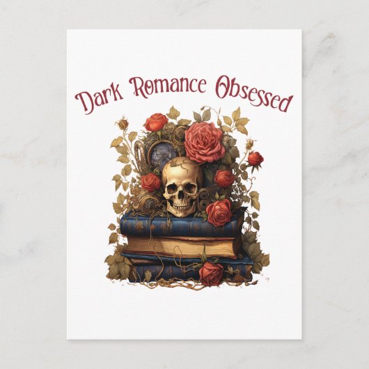 Donkere Romantiek Geobsedeerd Briefkaart (Voorkant)