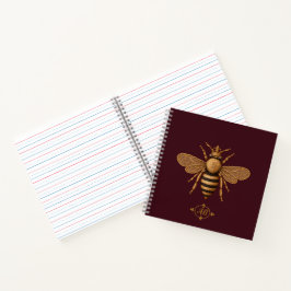 Donkere Romantiek Koninklijke Bij | Bourgondië & G Notitieboek