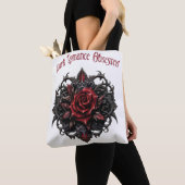 Donkere Romantiek Obsessie Tote Bag (Dichtbij)