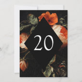 Donkere Romantische Florence Rozen Nederlands tabe (Voorkant)