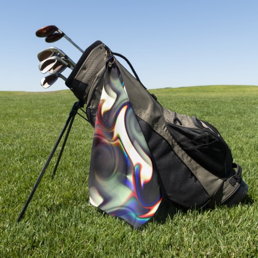 Donkere rook of spiraalvormige rok met kleurstof t golfhanddoek (Groen)