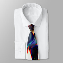 Donkere rook of spiraalvormige rok met kleurstof t stropdas