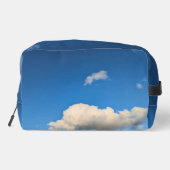 Donkere roomwolk toilettasje (Achterkant)