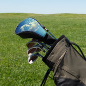 Donkere roomwolken golfheadcover (Insitu)