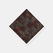 Donkere roos cocktailservet. . servet (Hoek)