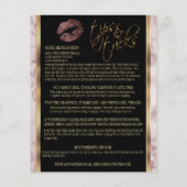 Donkere Roos Glitter Lip Marble Instructions 2 Flyer (Achterkant)