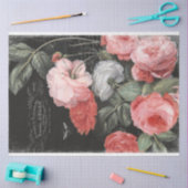 Donkere Roos-ontkoppelpapier Tissuepapier (Craft)