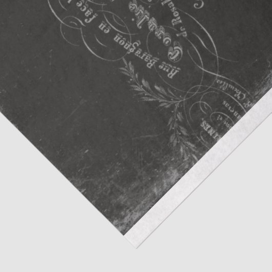 Donkere Roos-ontkoppelpapier Tissuepapier (Detail)