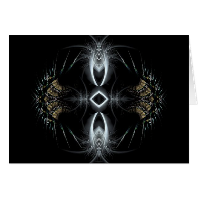 Donkere Royale-Kaart (Voorkant Horizontaal)