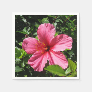 Donkere Roze Hibiscus Servetten